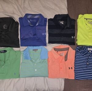 Under Armour Men's Blue Polo Shirt